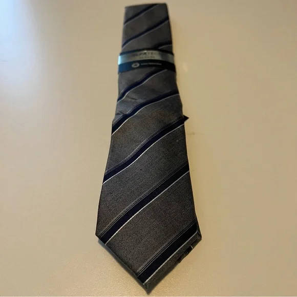 Men's Perry Ellis, Alfani and Club Room Gray Blue Tie Set